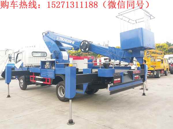 東風20米直臂式升降車|JDF5080JGK20L5型高空作業(yè)車|東風多利卡20米升降車價格廠家直銷